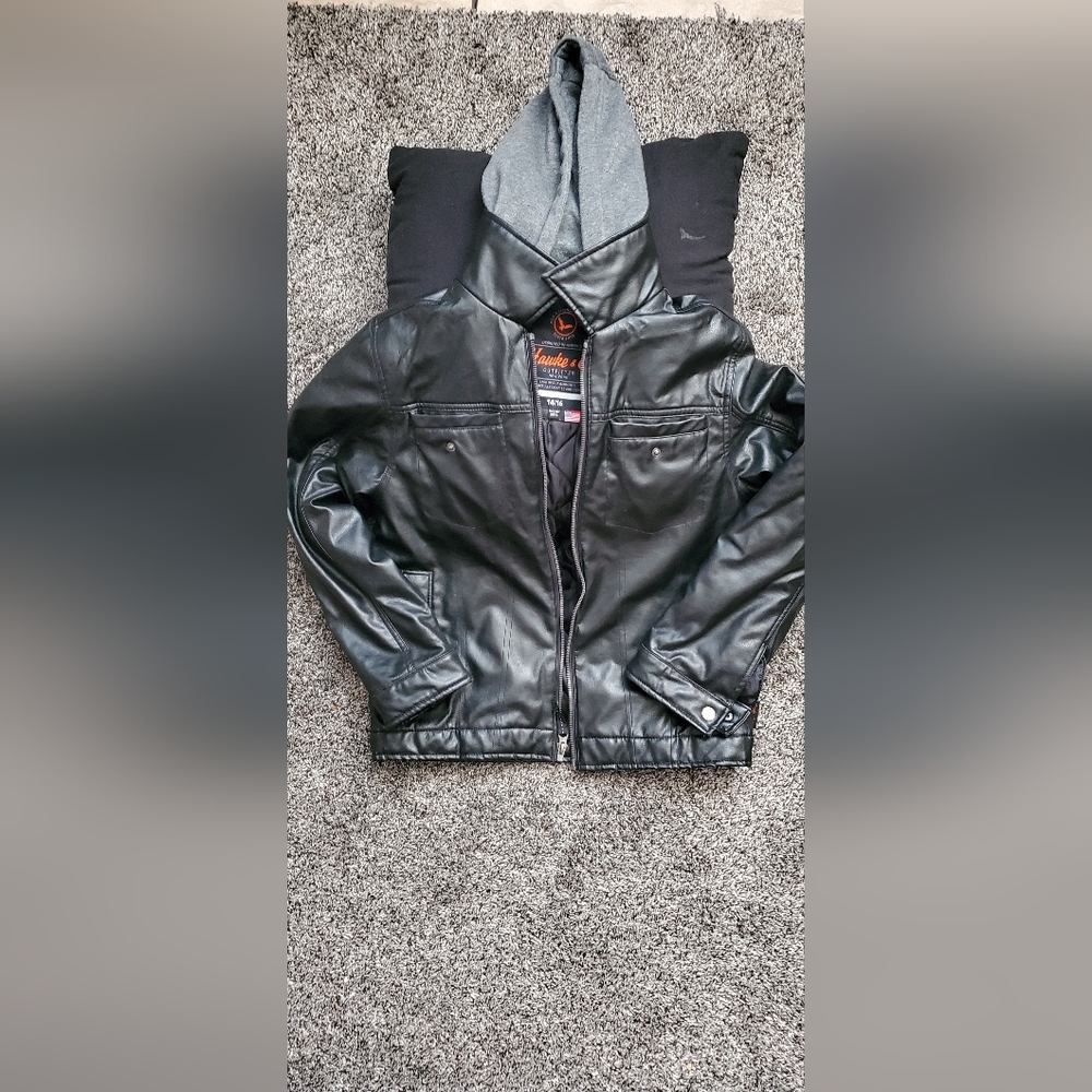 Leather Kids Jacket